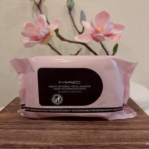 MAC Gently Off Wipes + Micellar Water / Mini MAC 30 Sheets Makeup Remover NEW